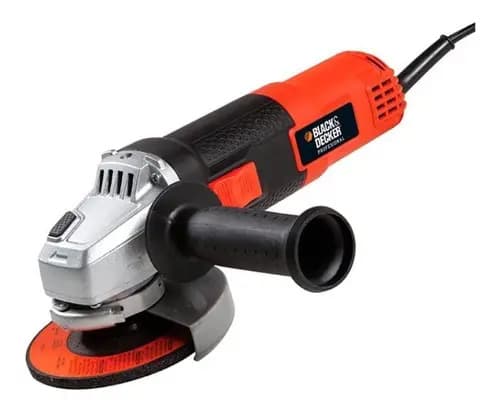 Amoladora Angular Black+decker G720 De 60 hz Color Naranja 820 w 220 v + Accesorio
