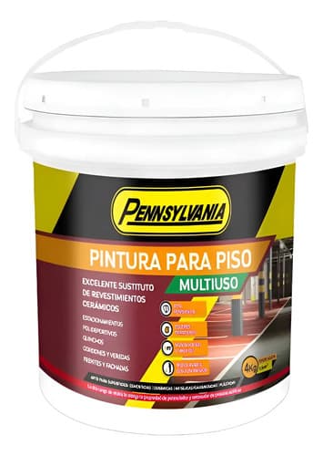 Pintura De Látex Pensilvania Pisos Y Paredes Latex Acrílico Marrón Mate