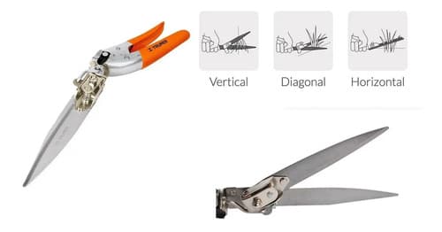 Tijera Para Poda Doméstica 13'' Truper 18452 Color Naranja