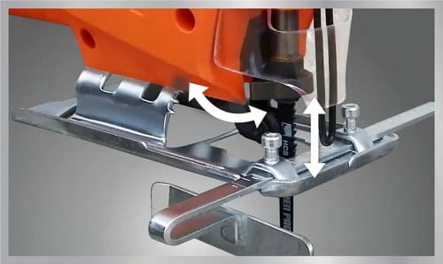 Kit Sierra Caladora + 5 Hojas Madera 710w -80mm Dowen Pagio
