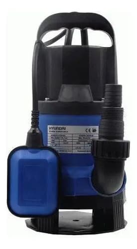 Bomba Sumergible 1/2 Hp Hyundai Agua Limpia Y Sucia