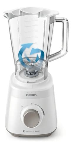Licuadora Philips Daily Collection Hr2129 1.5 lts Blanca Color Blanco