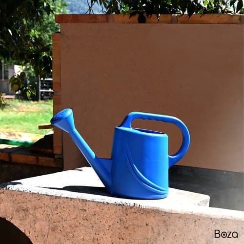 Regadera Para Plantas Jardín Maceta Jardinera Plastico 4.5l Color Azul
