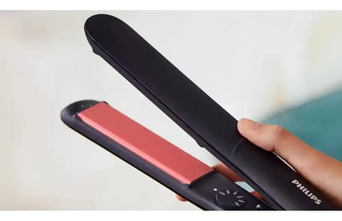 Planchita De Pelo Philips Straightcare Essential Bhs376_00 Bhs376/00 Negra Negro