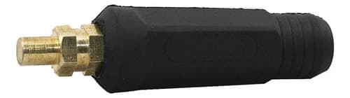 2 Cables De Soldadura Con Conector De Conexión Rápida Macho+panel Hembra De 9 Mm