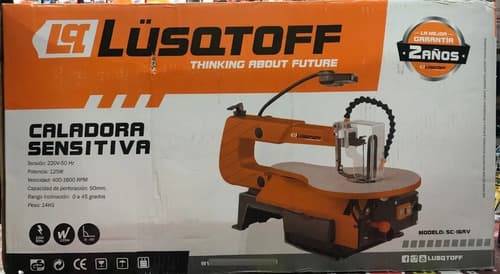 Sierra Caladora De Banco 125w 1600rpm Lusqtoff Sc-16av