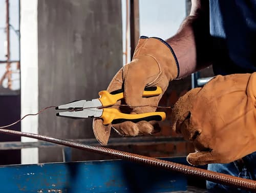 Pinza Universal Stanley 84-056 8  Color Amarillo