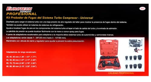 Detector Fugas De Turbo Compresor | Eurotech