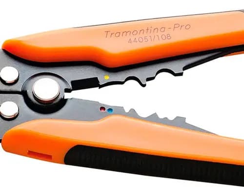 Alicate Pinza Pelacables Automático Tramontina Pela Cable