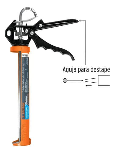Pistola Aplicadora Para Cartucho Silicona 280ml Truper 10280