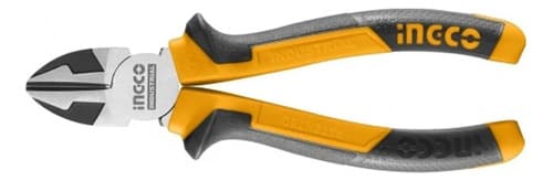 Alicate De Corte Diagonal Industrial Ingco 6 PuLG Hdcp28168 Color Naranjo/negro Naranja/negro