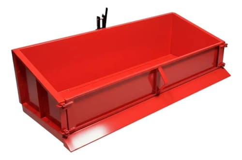 Caja De Transporte Agrícola 4t Equus Rojo Rojo