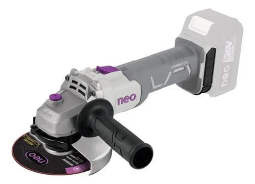 Amoladora Angular Brushless 115mm 20v Neo Solo Maquina