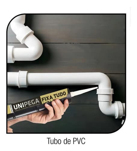 Tubo Unipega Glue Fix Everything, Incoloro