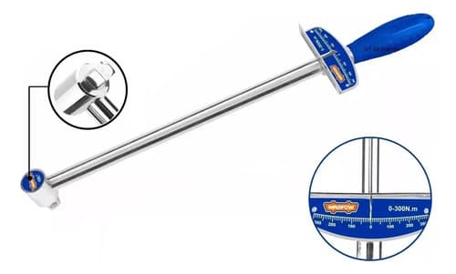 Torcometro 0-300nm 1/2  Cr-v Wsa8101 Wadfow