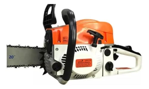 Motosierra De Gasolina 52cc Moto Serra Sabre De 20 Professional Naranja