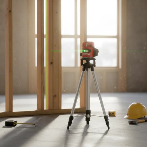 Nivel Laser Equus, 5 Lineas, Diodo Verde, Bateria Recargable