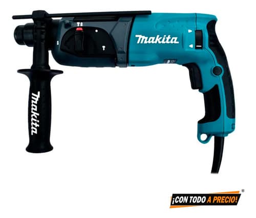 Rotomartillo Makita Taladro Percutor Sds Plus Maletín Color Verde Oscuro