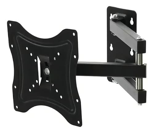 Soporte Tv Owen 32 A 55'' Brazo Articulado Vesa 40x40cm Color Negro