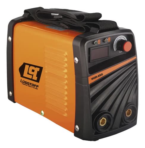 Soldadora Inverter Mma Inversor 180a Anti Stick Lusqtoff Color Naranja Frecuencia 50 Hz/60 Hz Naranja/negro