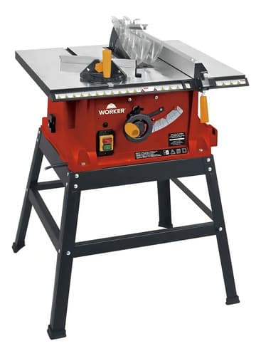 Sierra Circular Con Mesa 1800w Worker - 977080