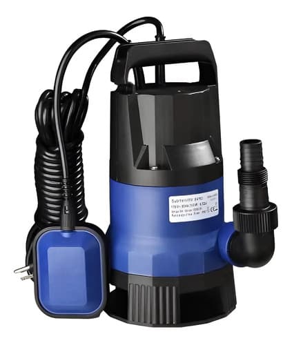 Bomba De Agua Sumergible 1hp 750w Calidad Azul