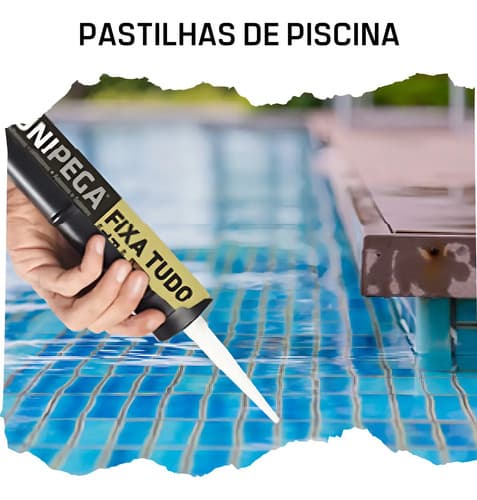 Sellador De Silicona Unipega Fixa Tudo Transparente Blanco Glaciar En Tubo 280ml