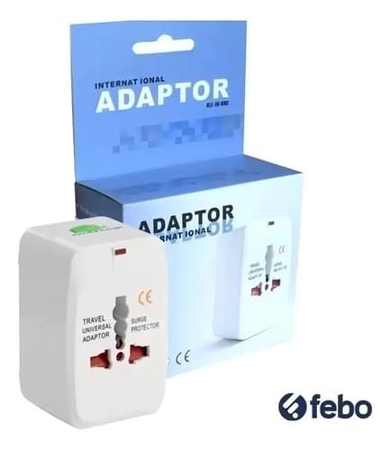 Adaptador De Enchufe Americano Universal Europeo Corriente