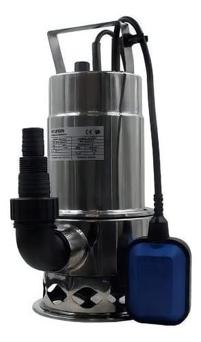 Bomba Sumergible 1hp Hyundai Agua Limpia Y Sucia