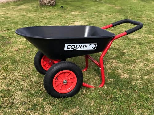 Carretilla Equus 80 Litros 2 Ruedas Tolva Plastica