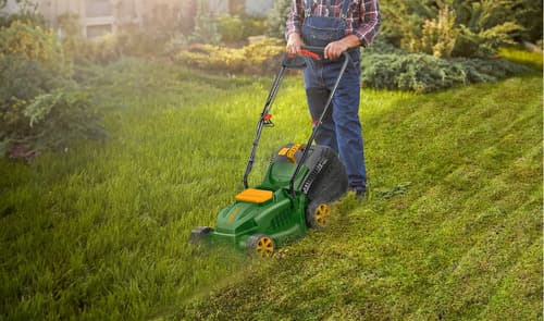 Maquina Cortar Pasto 1200 W Jadever Jden3201 Verde