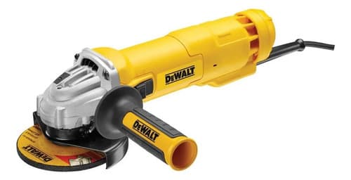 Miniamoladora Angular Dewalt Dwe4214 De 50 hz Color Amarillo 1200 w 220 v