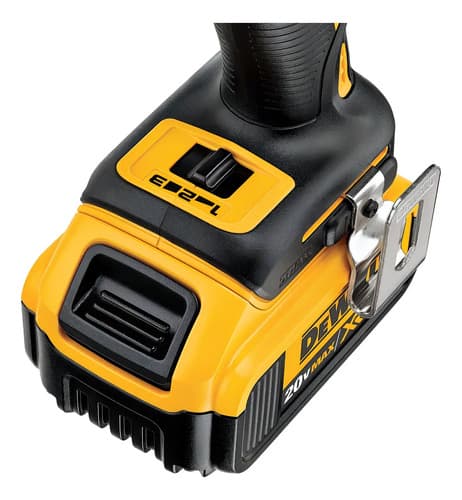 Atornillador De Impacto Dewalt Dcf887m2-b2 1/4 Sin Carbones Color Amarillol