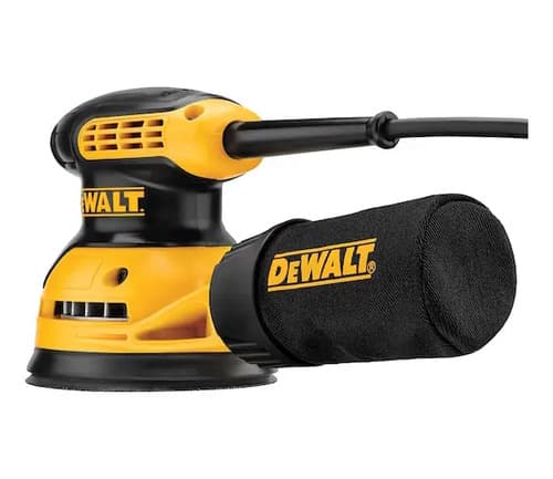 Lijadora Profesional Roto Orbital Dewalt Lixadeira Roto Orbital Dwe6421-b2 Con Sistema Velcro Amarilla 50hz/60hz 280w Amarillo 50 Hz/60 Hz