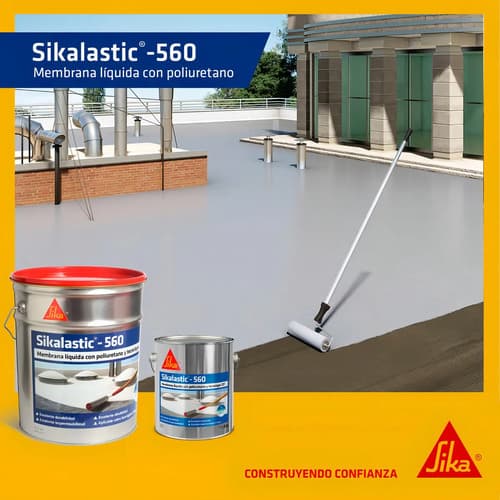 Membrana Liquida Sika- 560 Poliuretano 20kgs Blanco Mate