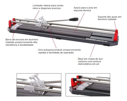 Cortadora De Baldosas Cortag Master 115