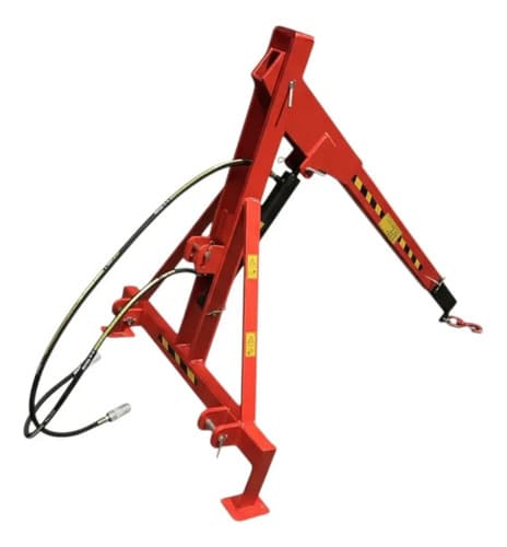 Grúa Elevadora Agrícola Equus Rojo