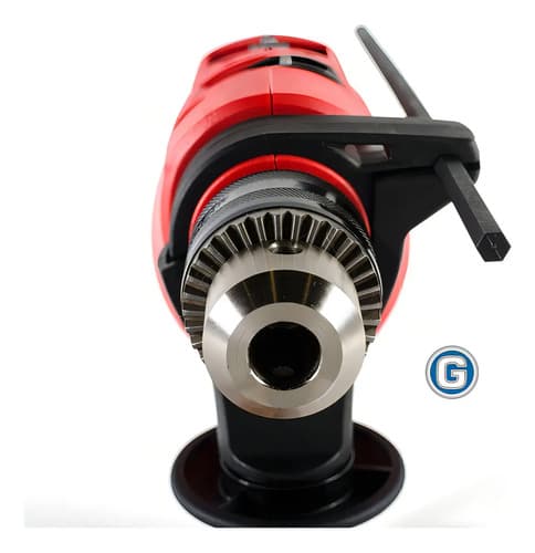 Taladro Percutor 13 Mm Atornillador Milwaukee 680w Sim Bosch Frecuencia 50 Hz Color Rojo Y Negro Rojo/negro