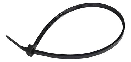 Precintos Plasticos Nylon 100 Unidades 2.5mm X 100mm (10cm) Color Negro