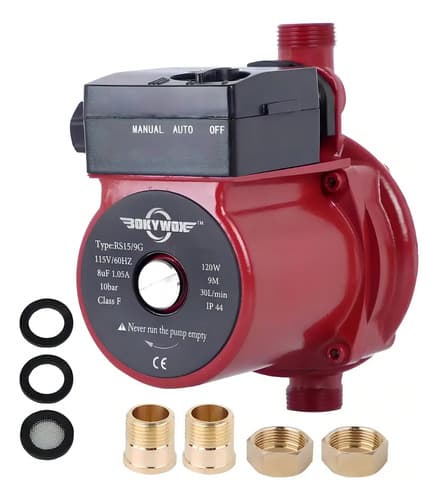 Bomba Presurizadora Adkar Aumentador De Presión, 120w