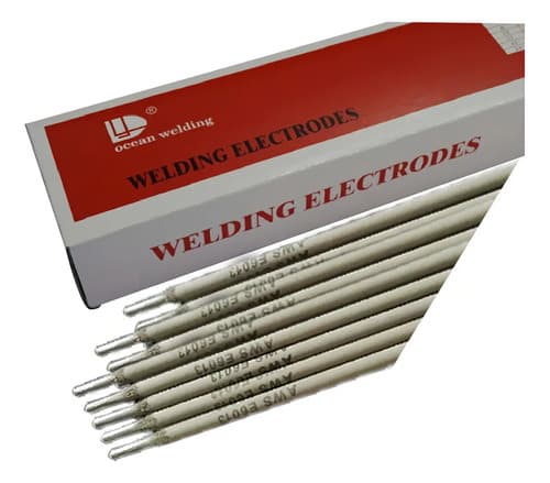 Electrodo Soldar E6013 3.2 Mm Acero Ca/cd Pack 5 Kg Ocean Blanco