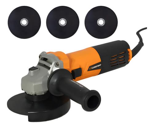 Amoladora Angular Lusqtoff 720w 220v 115mm 4,5 PuLG Naranja 50hz