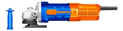 Amoladora Angular 4 1/2 Eléctrica 115 Mm Wadfow 710w Azul/naranja