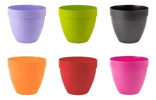 Maceta De Resina Touch 16 Cm