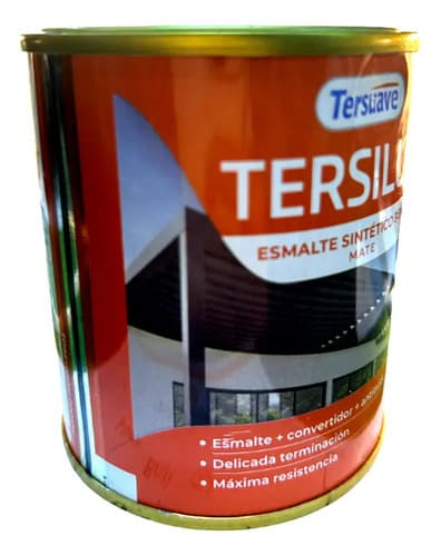 Esmalte 3 En 1 Convertidor Anti Oxido Tersuave 250 Ml Mate Color Blanco
