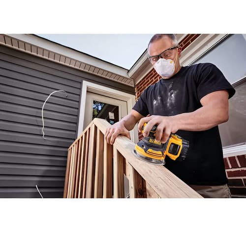 Lijadora Roto Orbital Dewalt Dcw210b 5'' 127mm 20v Negro