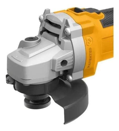 Amoladora Angular Inalámbrica Ingco Industrial Cagli1151 Color Naranja