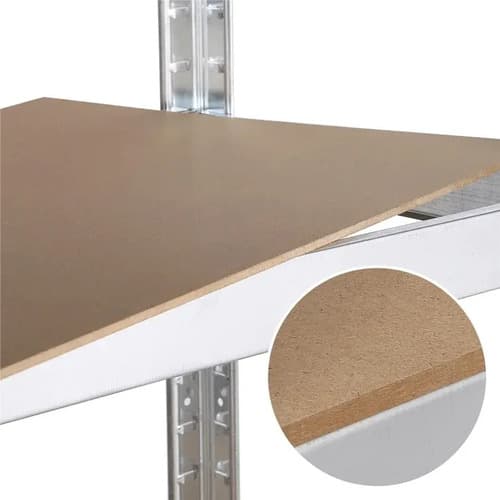 Estanterías Metálicas De Marco Mustang 5 Estantes Ajustables 40cm Galvanizado