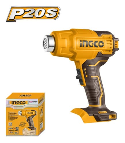 Pistola De Calor 20 V P20s 550ºc C/accesorios Hgli2002 - Smf Color Naranja Claro