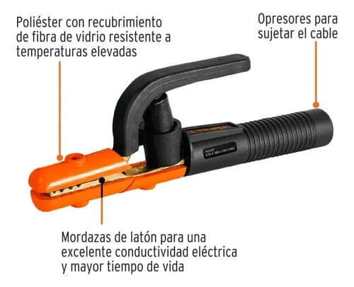 Pinzas Porta Electrodo 300 A Truper 14232
